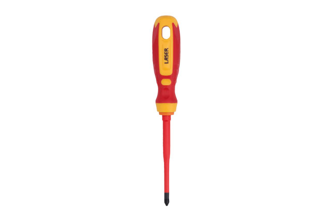 Laser Tools 8466 PzDrive Insulated Screwdriver Pz2 x 100mm