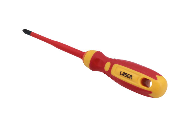 Laser Tools 8466 PzDrive Insulated Screwdriver Pz2 x 100mm