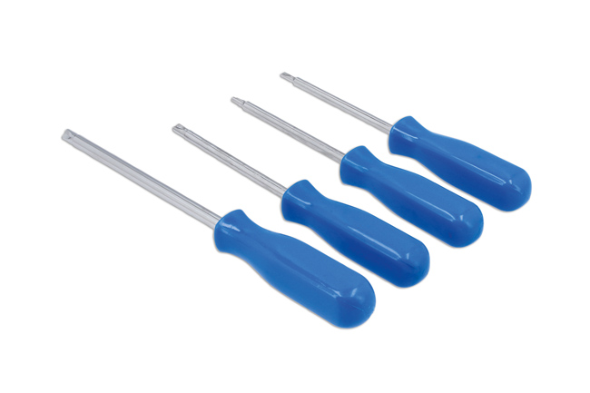 Laser Tools 8477 Clutch Head Screwdriver Set 4pc