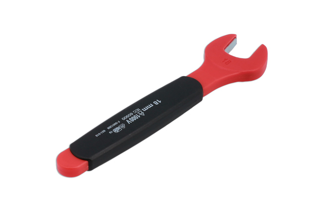 Laser Tools 8551 Insulated Open Ended Spanner 18mm