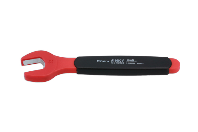 Laser Tools 8554 Insulated Open Ended Spanner 22mm