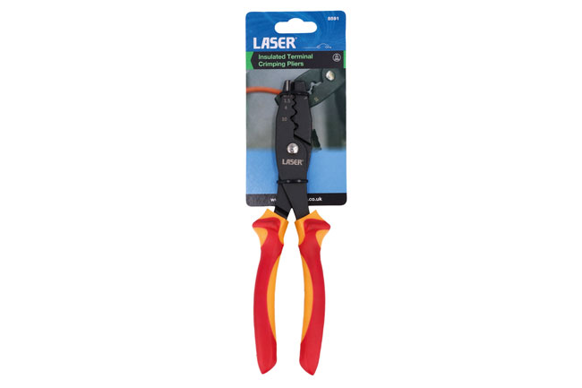 Laser Tools 8591 Insulated Terminal Crimping Pliers