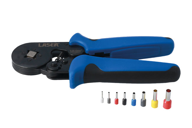 Laser Tools 8592 Wire Ferule Crimp Connector & Plier Set