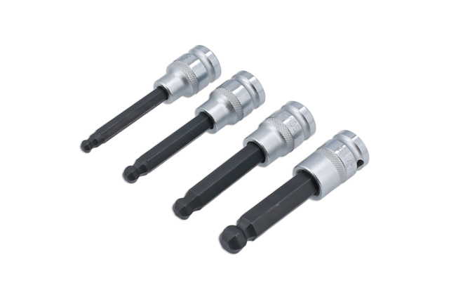 Laser Tools 8601 Difficult Access Ball End Bit Set 4pc