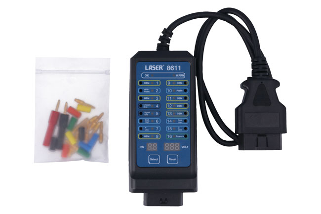 Laser Tools 8611 OBD Breakout Box and Signal Detector