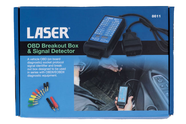 Laser Tools 8611 OBD Breakout Box and Signal Detector