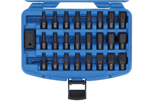 Laser Tools 8647 Interchangeable Impact Bit Set 1/2"D 25pc