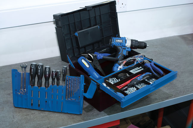 Laser Tools 8651 Organiser Tool Box 380mm (15")