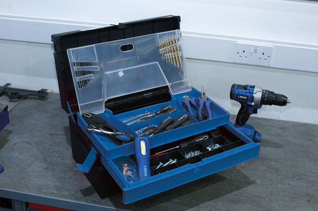 Laser Tools 8652 Organiser Tool Box 500mm (19.5")