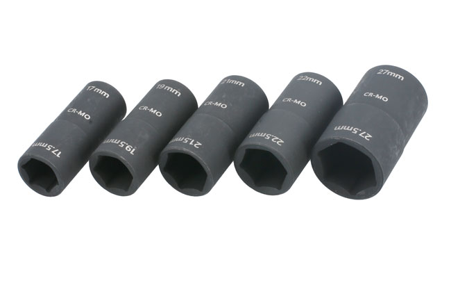 Laser Tools 8698 Double Ended Wheel Nut Socket Set 7pc