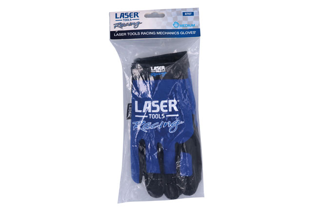 Laser Tools 8707 Laser Tools Racing Mechanics Gloves - Medium