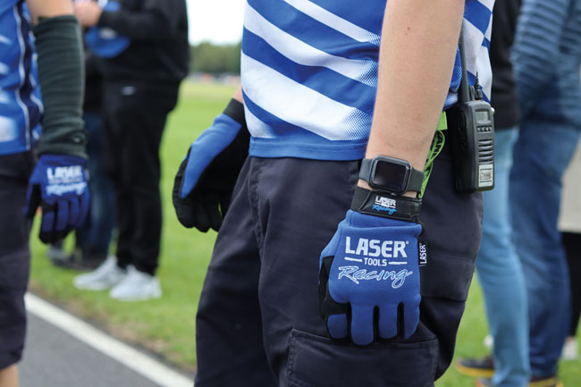 Laser Tools 8707 Laser Tools Racing Mechanics Gloves - Medium