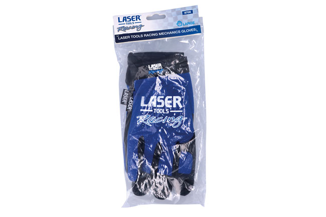 Laser Tools 8708 Laser Tools Racing Mechanics Gloves - Large