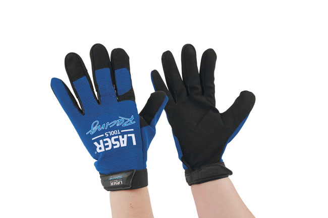 Laser Tools 8709 Laser Tools Racing Mechanics Gloves - Extra Large