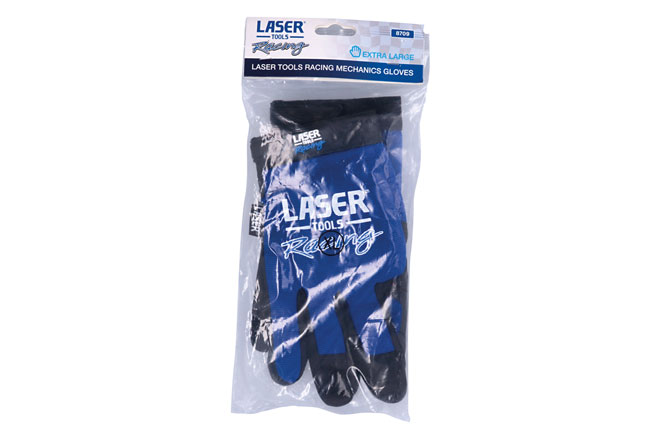 Laser Tools 8709 Laser Tools Racing Mechanics Gloves - Extra Large