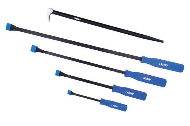 Laser Tools 8759 Pry Bar Set 5pc