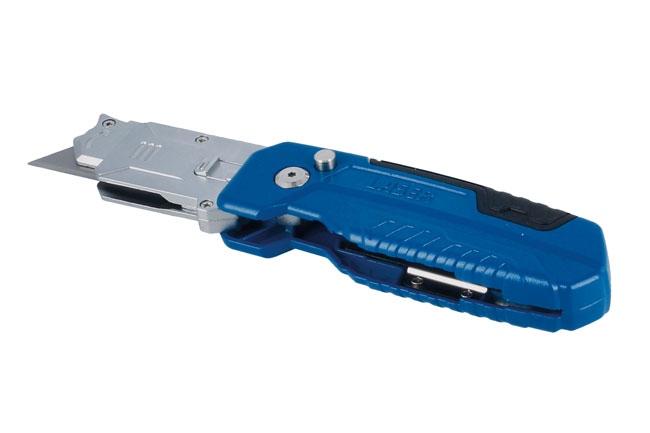 Laser Tools 8762 2-in-1 Folding Scraper & Utility Knife