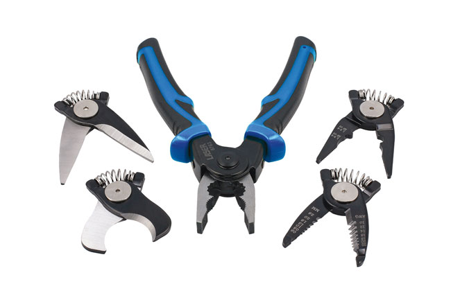 Laser Tools 8763 Interchangeable Pliers Set 5-in-1