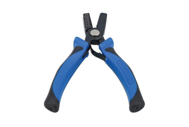 Laser Tools 8784 Compact End Sleeve Crimper Pliers - 0.25 - 2.5mm²