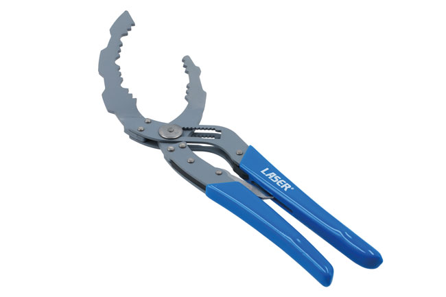 Laser Tools 8786 Self-Adjusting Oil Filter Pliers 60 – 120mm