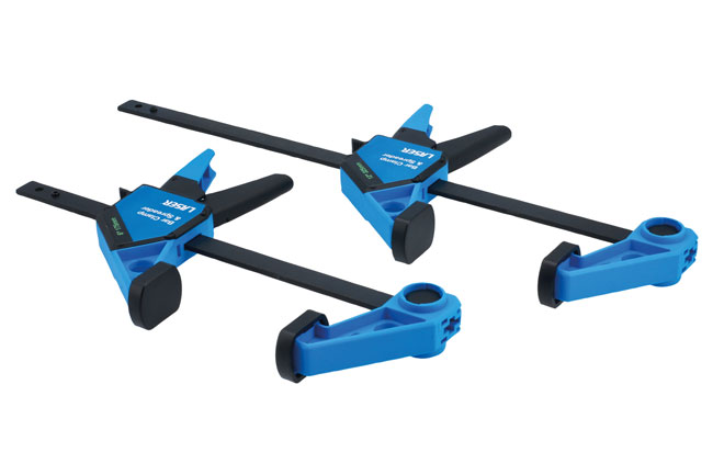 Laser Tools 8817 One-Handed Bar Clamp & Spreader Set