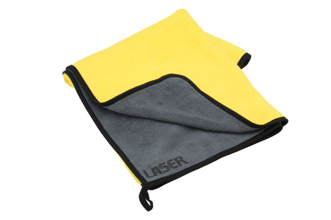 Laser Tools 8833 Microfibre Coral Fleece Drying Towel - XL