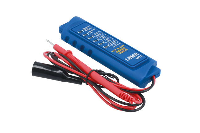 Laser Tools 8873 Battery & Alternator Tester 12/24V