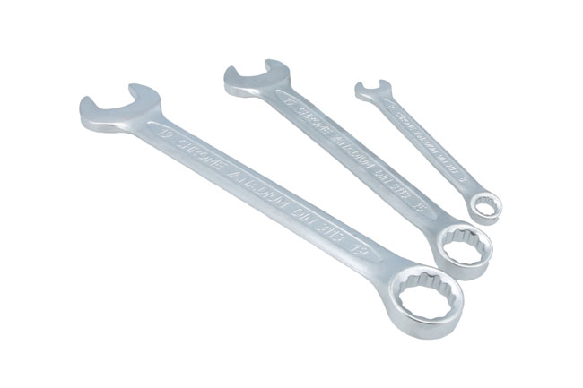 Laser Tools 8886 Metric Combination Spanner Set 12pc