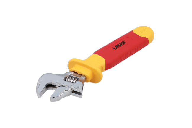 Laser Tools 8890 VDE Insulated Adjustable Wrench 200mm