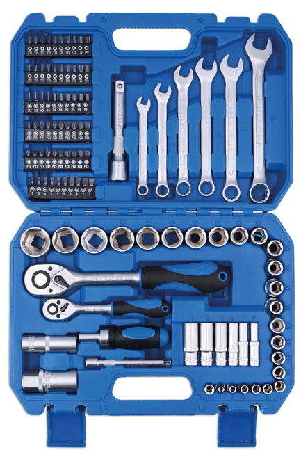 Laser Tools 8897 Mechanics Tool Kit 104pc