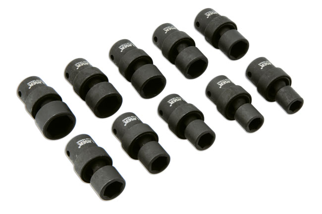 Laser Tools 8901 Impact Universal Joint Socket Set 3/8"D 10pc