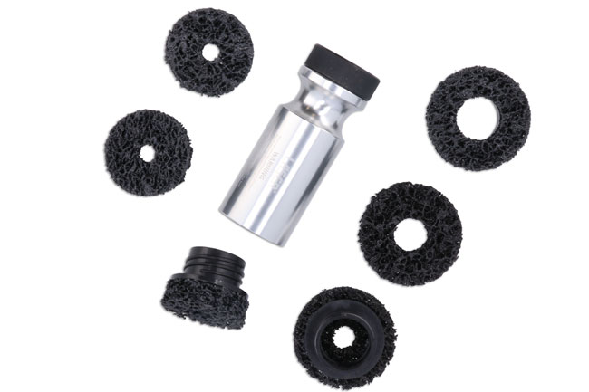 Laser Tools 8908 HGV Stud & Hub Cleaning Kit 7pc
