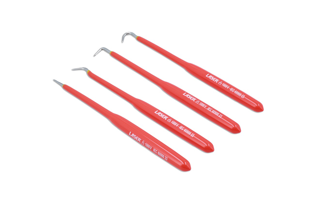 Laser Tools 8941 Slim Insulated Hook Set 4pc