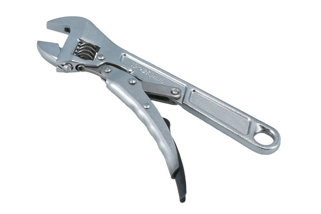 Laser Tools 8975 Locking Adjustable Wrench 250mm