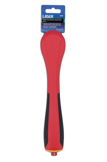Laser Tools 8979 VDE Insulated Ratchet 3/8"D