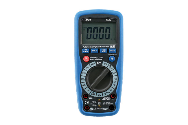 Laser Tools 8984 Digital Automotive Multimeter - CAT III/IV