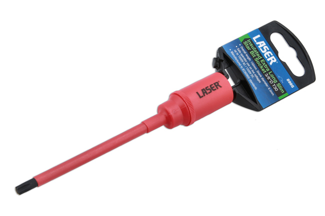 Laser Tools 8995 Insulated Extra Long Slim Series Star Bit Socket 3/8"D T30