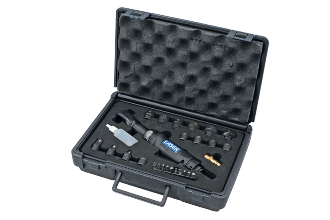 Laser Tools 9016 Go Thru Air Ratchet Socket & Bit Set