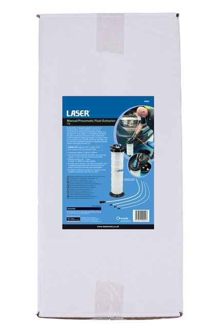 Laser Tools 9022 Manual/Pneumatic Fluid Extractor 10L