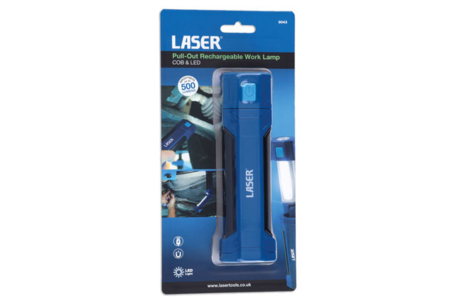 Laser Tools 9043 Pull-Out Rechargeable Work Lamp