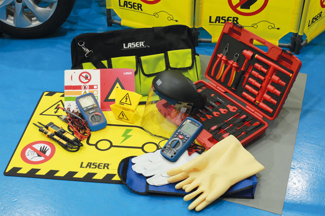 Laser Tools 9052 EV Technicians Pro Tool Kit in Storage Bag