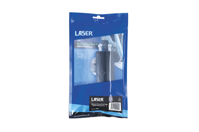 Laser Tools 9094 Bonnet Prop Rod Set - for BMW & VW Group