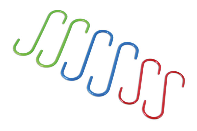 Laser Tools 9104 Brake Caliper Hook Set - 6pc