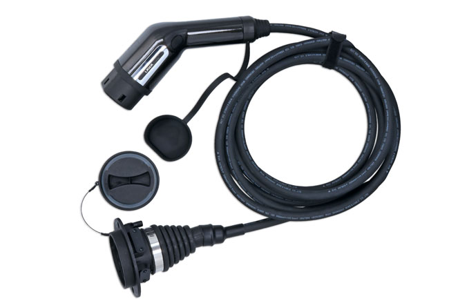 Laser Tools 9110 EV Charging Extension Cable - 32A Single Phase T2 Female-T2 Male IP65