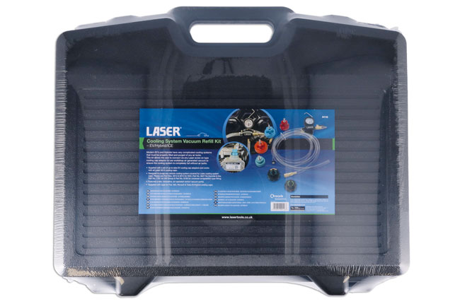 Laser Tools 9116 Cooling System Vacuum Refill Kit - EV/Hybrid/ICE