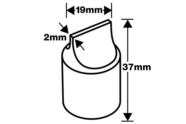 Laser Tools 9118 Drag Link Socket - 19mm Blade 1/2"D