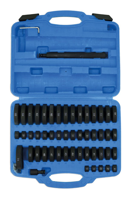 Laser Tools 9123 Bush, Bearing & Seal Driver Set - 52pc