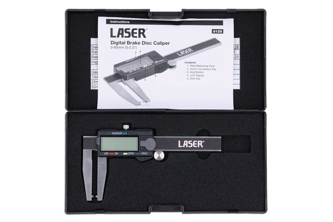 Laser Tools 9129 Digital Brake Disc Caliper