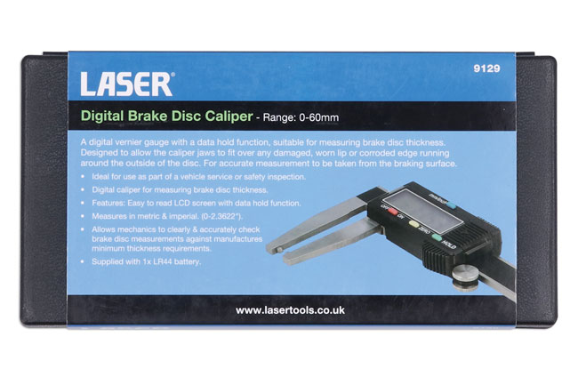 Laser Tools 9129 Digital Brake Disc Caliper