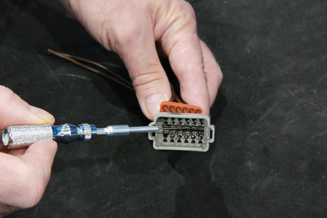 Laser Tools 9130 Connector Terminal Removal Kit for HGV - 6pc